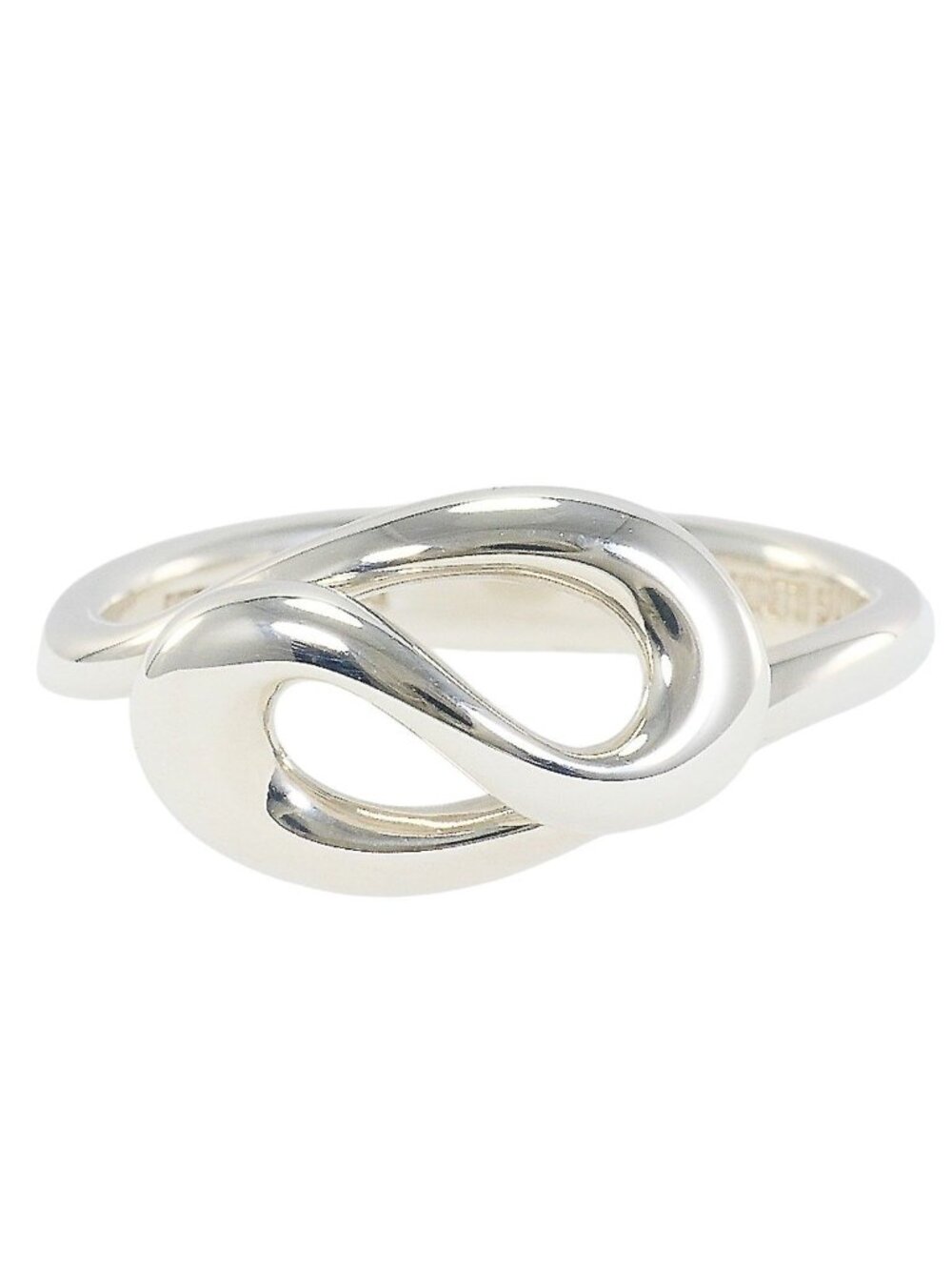 Tiffany & Co Open Wave 925 Sterling Silver Ring